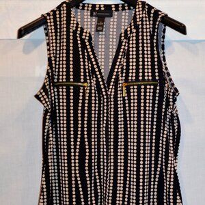 DONATED (GONE) - LAST CHANCE- INC Suit Layering Blouse